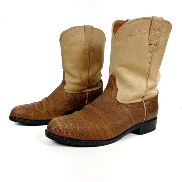 Men's Ariat Leather Western Boots Size 11